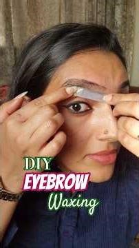 😵I waxed my own eyebrows…and this happened 👀 #EyebrowWaxing #DIYBrows #WaxingStrip #NoSalon