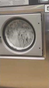 Wascomat Senior W125 long sudslock final extraction