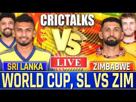 🔴 Live: SL v ZIM, T20 World Cup 2026, Cricket Live Match Today Scores & Commentary, Last 8 Overs