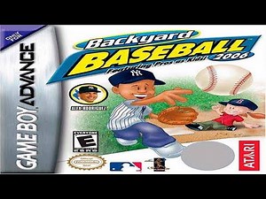 Backyard Baseball 2006 Gameplay GBA