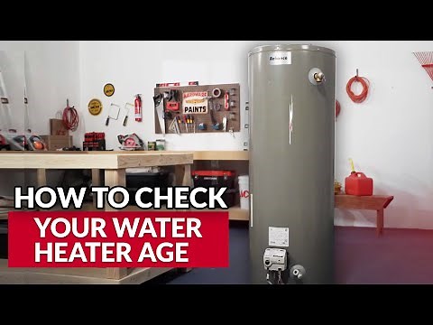 How To Check Your Water Heater Age - Ace Hardware