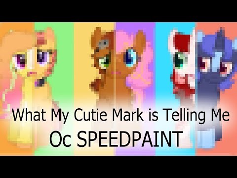 What My Cutie Mark is Telling Me [MLP OC SPEEDPAINT]