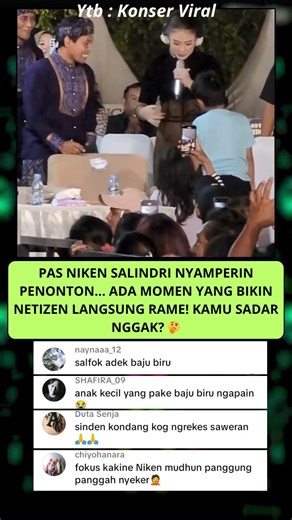 Momen Niken Salindri Turun ke Penonton Ini Bikin Netizen Salah Fokus! 😳