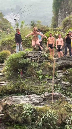 Exploring the Most Mysterious Waterfall in Asia with a Beautiful Angel #hagiangloop