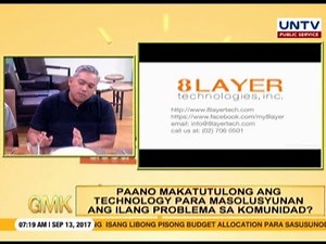 How can technology help solve some problems of the community?