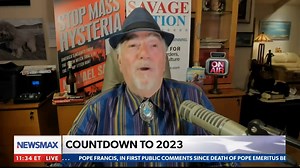 14K views · 166 reactions | Michael Savage joined Sarah Williamson on "NEWSMAX New Year's Eve" with his "positive" look ahead to 2023 -- but "so many of the bad players are still around" to prevent positive change to the national crime epidemic. | NEWSMAX | Facebook