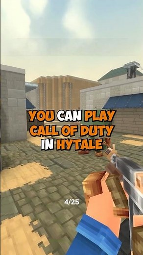 play CALL OF DUTY in HYTALE