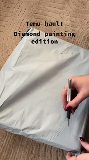 Temu Haul: Diamond Painting Edition Unboxing