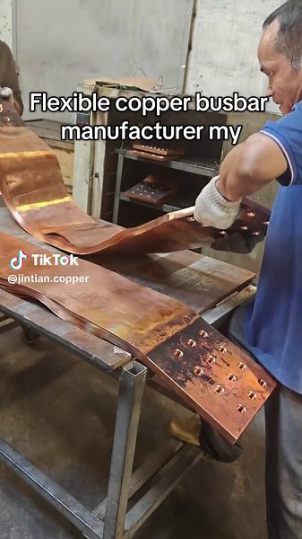 Flexible Copper Busbar Manufacturing Process Explained