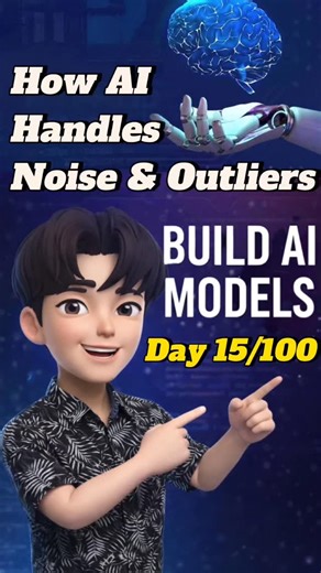 TechNexaPro on Instagram: "Building AI Models – Day 15/100 🚀 Today in this 100 Days AI Series, I explained how Noise & Outliers = Why One Rank Can Fool AI (Competitive Exams) works in AI using Python. This logic is used in real AI systems, machine learning models, and future Generative AI applications. Follow to learn Python → ML → GenAI step by step. #aimodel #aivideos #tech #trending #viral"