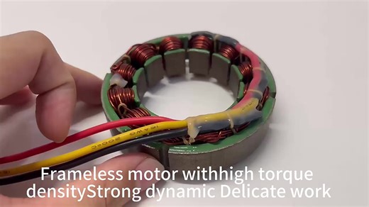 Cubemars RI50 48V 66W Custom Inrunner Bldc Brushless Motor High Torque Frameless Outrunner Bldc Robot Motor Joint Arm Frameless