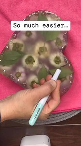 140K views · 460 reactions | Using glue over liquid latex. And I enjoy the sound better when removing the glue. But only downfall is it takes longer to dry. #asmr #resinartist | Art by Malhotra | Facebook