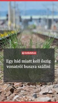 Szeptemberig nem járnak a vonatok Újtusnád és Csíkszereda között