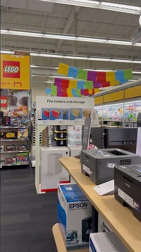 A quick walkthrough at Staples 🖇️✨