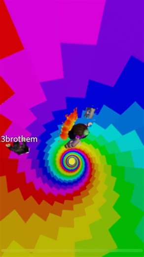 Do this rainbow look cool Roblox this hole is massive ￼