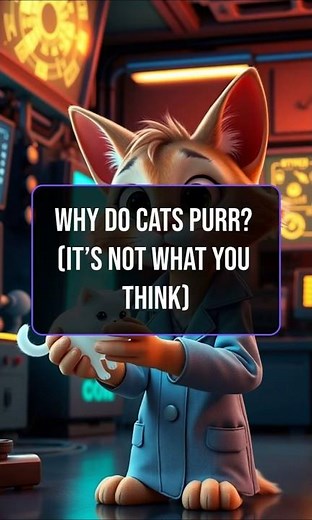 Why Do Cats Purr!? (It’s Not What You Think)