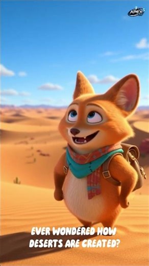 How Deserts Are Created : Explained in 60 Seconds