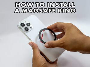 How to install the LoveHandle Magsafe adapter ring