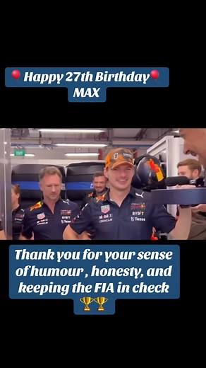 Happy 27th Birthday Max! #maxverstappen #verstappen #birthday #27 #funny #max #redbullracing #f1 #fy #worldchampion