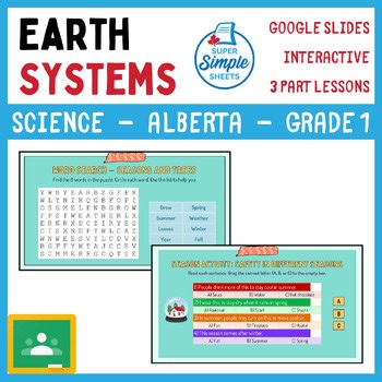 Grade 1 - Earth Systems - Alberta Science - Google Lesson Slides