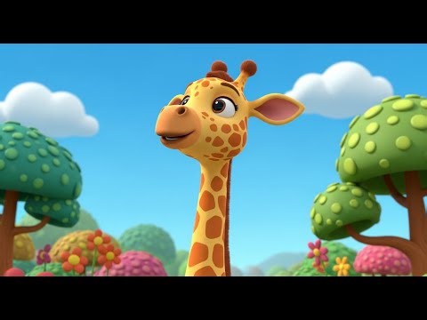 The Giraffe Who Wrote a Story | Fun Nursery Rhyme and Kids Song