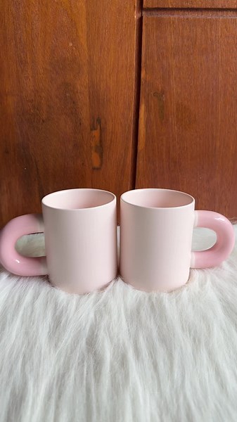 pink-ish plushi mug💓 #micotableware