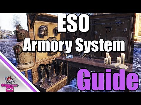ESO: ⚔ Armory System Guide ⚔