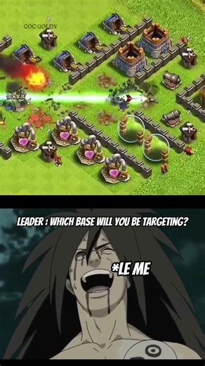 Trolling Noobs In Clash Of Clans 💀🤣 #clashofclans #troll #funny #coc