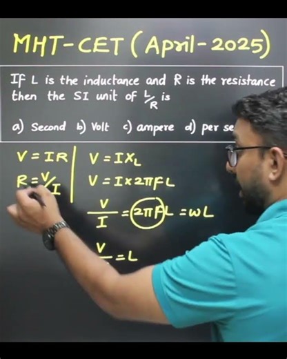 12th Science Physics MHT CET PYQ Explained 🔥