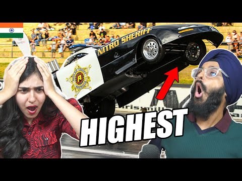Indian People watch Wheelstanders Competition for the FIRST TIME!