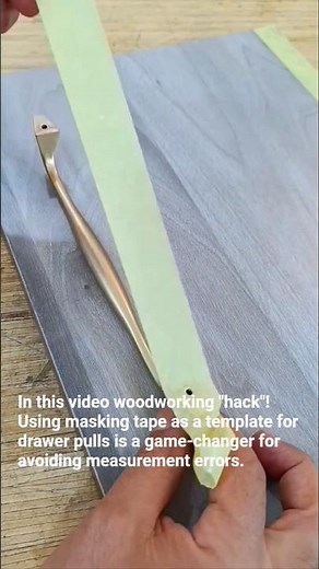 The Easiest Way to Install Drawer Pulls Perfectly
