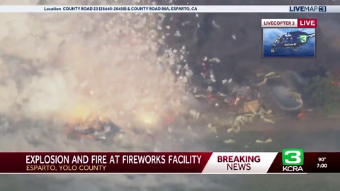 KCRA 3 anchors, reporters react as explosion caught live