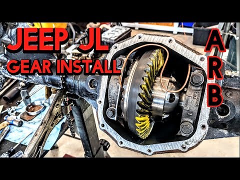 How to Re-Gear a Jeep Wrangler JL Dana 44 with ARB Install