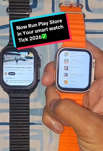 How to Run playstore in your Smart Watch Now Tick 2026✅ unlock #smartwatch #Android #5G #tick #foryou
