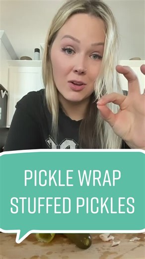 Delicious Stuffed Pickle Wraps Recipe