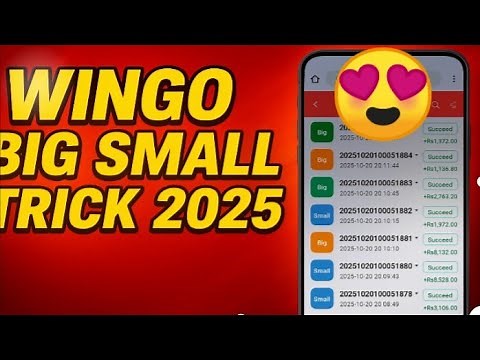 🔥 Wingo Game Big Small Trick 2025 | 100% Working Colour Pattern Strategy | Win Every Round Easily 💰