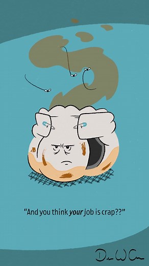 I wouldn’t listen to this guy - he’s full of it. #animation #2danimation #cartoon #funny #characteranimation #after effects #buckuback #useddiaper #diaper #adultdiapers #dirtyjobs #poopedmypants #animatedpotluck