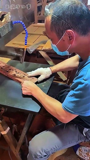神業！糸鋸で高級木材を切り抜く快感 Amazing Rosewood Cutting ASMR #shorts #satisfying #woodworking