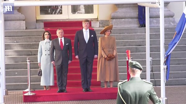 Queen Maxima and King Willem-Alexander meet Jordan's royal couple