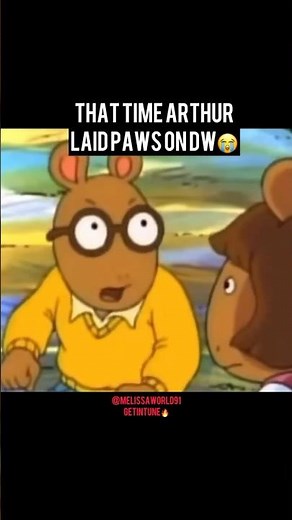 Arthur really snapped on DW in this 1996 moment 😭📺. One of the wildest fights in history! #Arthur