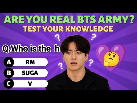 Ultimate BTS Quiz Challenge! Test Your ARMY Knowledge & Go Beyond the Basics! #bts #quiz