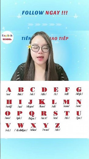 Bảng chữ cái #englishpro #alphabet #hoctienganhtudau