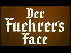 Der Fuehrer's Face, song lyrics