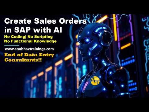 🤖 AI Automates SAP Fiori Sales Order Creation — No Code, No Script, Zero SAP Knowledge Needed! Claud