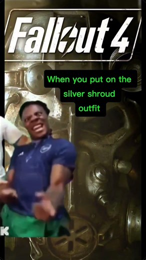 Me: Every time I put on the silver shroud outfit #fallout4 #fallout