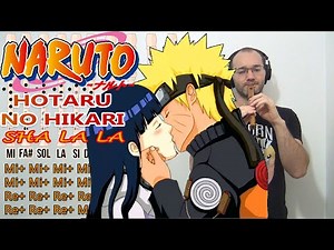 Naruto Shippuden - OPENING 5 - Hotaru no Hikari - (Sha La La) - Flauta Dulce con notas