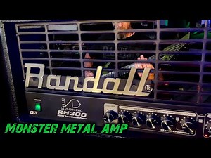 300 Watt Monster Amp for Metal - Randall RH300 G3