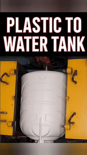 How Plastic Water Tanks are made : Full Modelling and Cleaning Process 😍