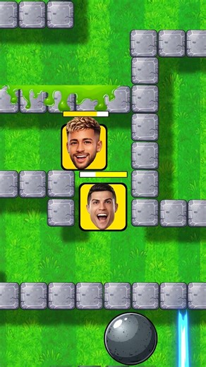ROBLOX MAZE CHALLENGE – RONALDO x MESSI x NEYMAR 😱 Who Escapes? #shorts