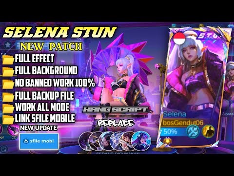 Script Skin Selena Stun - S.T.U.N Selena No Password || Full Effect || Patch Terbaru